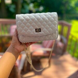 Gray Flap Bag